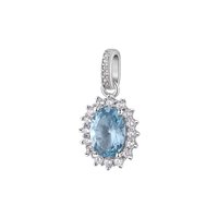Pendente Brosway Donna FANCY CLOUD LIGHT BLUE in Argento Topazio FCL15